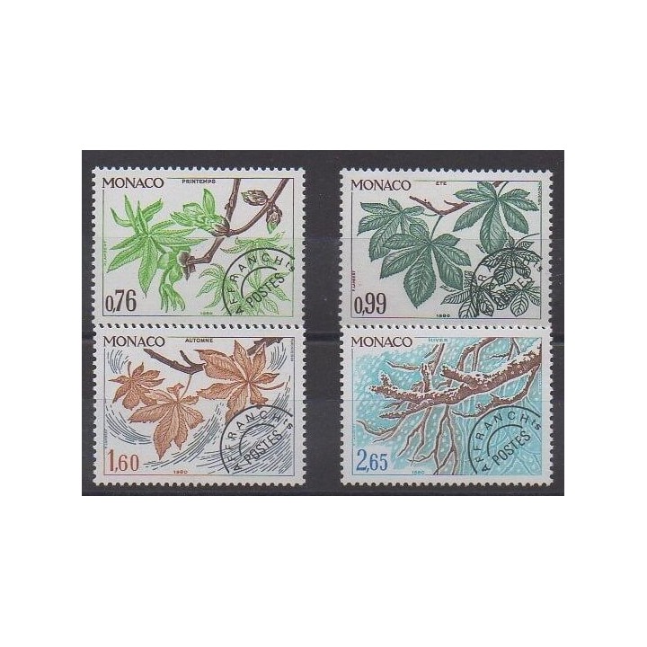 Buy this set of stamps of Monaco of the year 1980 (Nb P66/P69).