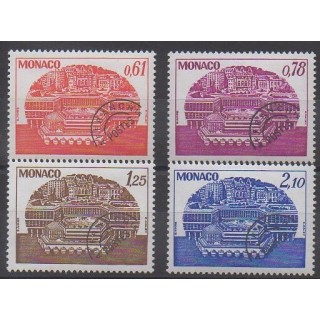 Acheter cette série de timbres de Monaco de l'année 1978 (No P54/P57).