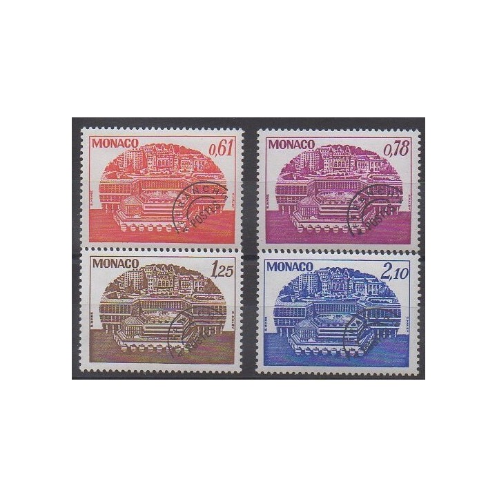 Acheter cette série de timbres de Monaco de l'année 1978 (No P54/P57).