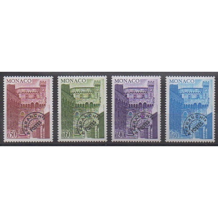 Acheter cette série de timbres de Monaco de l'année 1976 (No P38/P41).