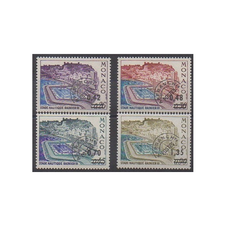 Acheter cette série de timbres de Monaco de l'année 1975 (No P34/P37).