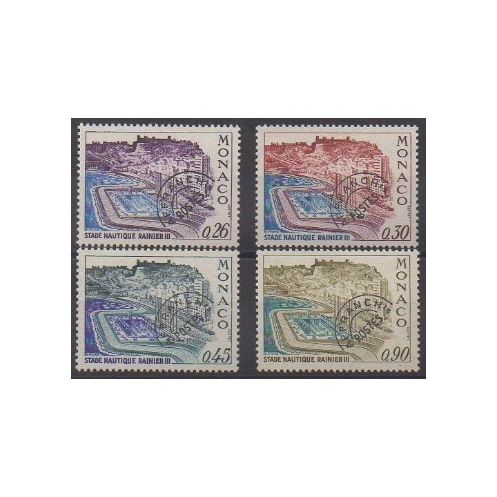 Acheter cette série de timbres de Monaco de l'année 1971 (No P30/P33).