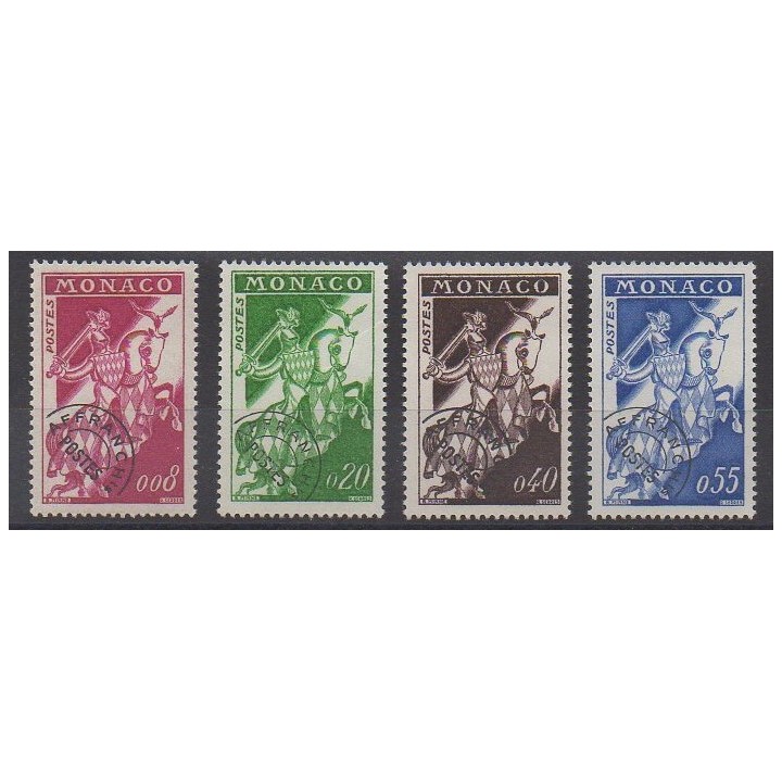 Buy this set of stamps of Monaco of the year 1960 (Nb P19/P22).