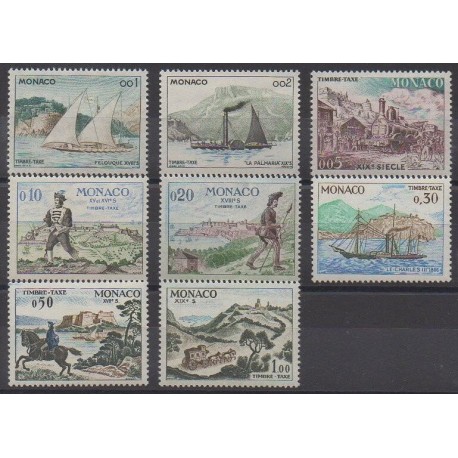 Monaco - Timbres-taxe - 1960 - No T56/T62