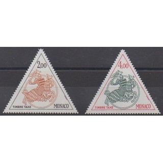 Buy this set of stamps of Monaco of the year 1982 (Nb T71/T72).