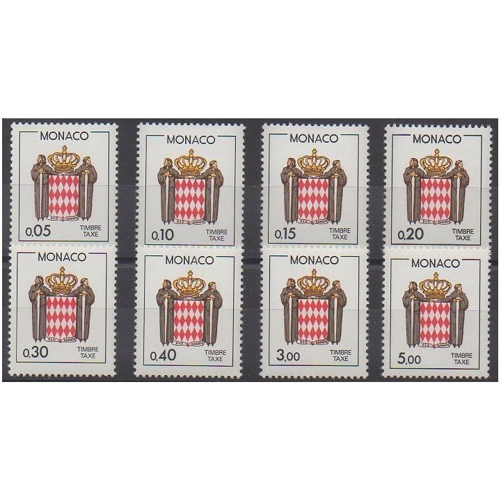 Buy this set of stamps of Monaco of the year 1985 (Nb T75/T82).