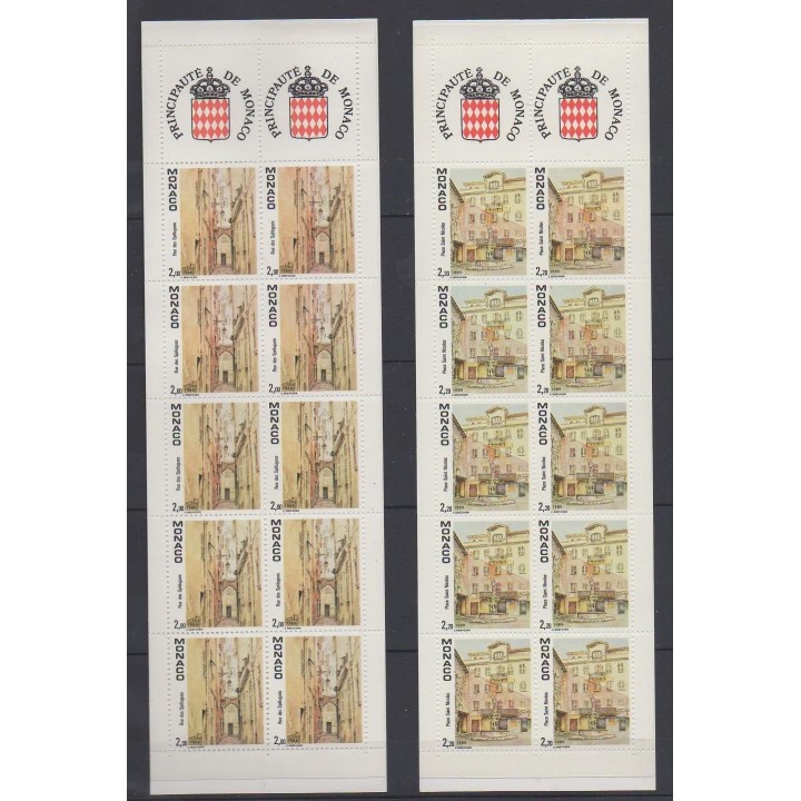 Acheter ces carnets de Monaco de l'année 1989 (No C3/C4).
