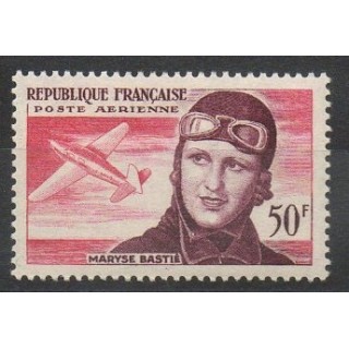 Timbres  - France - Poste aérienne - 1955 - No PA 34