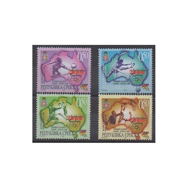 Buy this set of stamps of Bosnia and Herzegovina of the year 2000 (Nb 166/169).