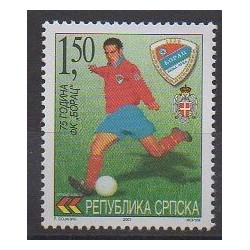 Bosnie-Herzégovine République Serbe - 2001 - No 206 - Football