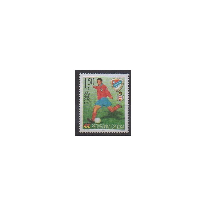 Buy this stamp of Bosnia and Herzegovina of the year 2001 (Nb 206).