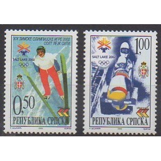 Buy this set of stamps of Bosnia and Herzegovina of the year 2002 (Nb 218/219).