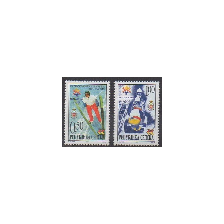 Buy this set of stamps of Bosnia and Herzegovina of the year 2002 (Nb 218/219).