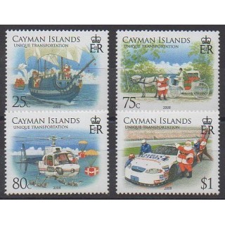 Acheter cette série de timbres des îles Caïmans  de l'année 2008 (No 1108/1111).