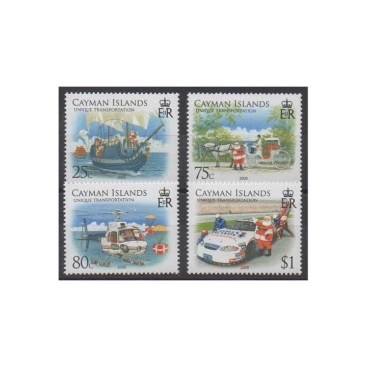 Acheter cette série de timbres des îles Caïmans  de l'année 2008 (No 1108/1111).