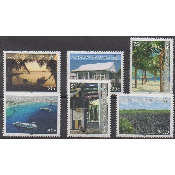 Acheter cette série de timbres des îles Caïmans  de l'année 2009 (No 1117/1122).