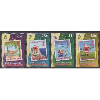Acheter cette série de timbres des îles Caïmans  de l'année 2009 (No 1133/1136).