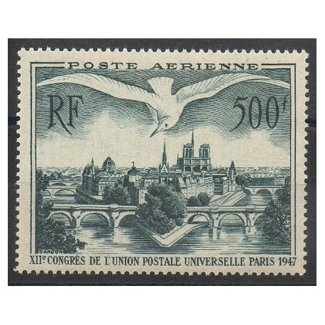 France - Airmail - 1947 - Nb PA20