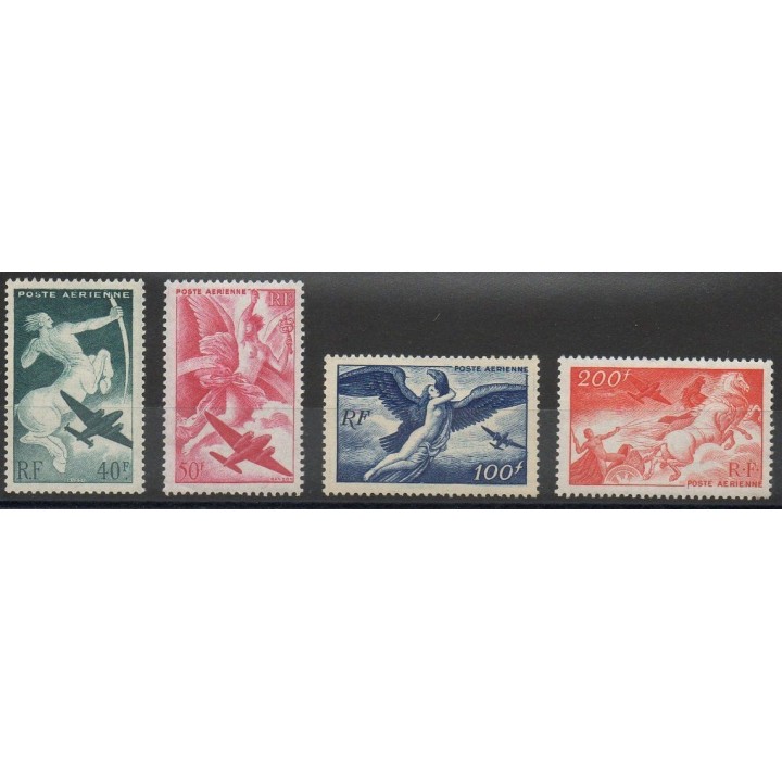 Timbres  - France - Poste aérienne - 1946 - No PA 16 / PA 19