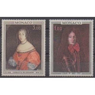 Buy this set of stamps of Monaco of the year 1970 (Nb 845/846).