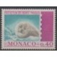 Monaco - 1970 - Nb 815 - Mamals - Endangered species - WWF