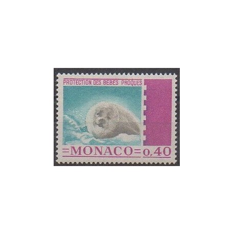 Monaco - 1970 - Nb 815 - Mamals - Endangered species - WWF