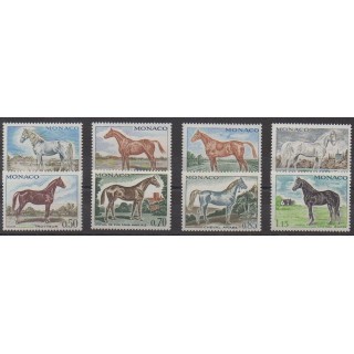 Acheter cette série de timbres de Monaco de l'année 1970 (No 831/838).