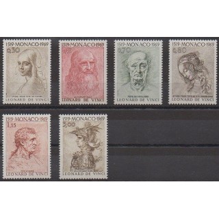 Acheter cette série de timbres de Monaco de l'année 1969 (No 799/804).