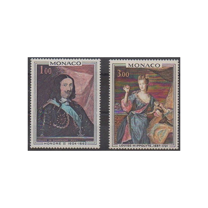 Acheter cette série de timbres de Monaco de l'année 1969 (No 797/798).