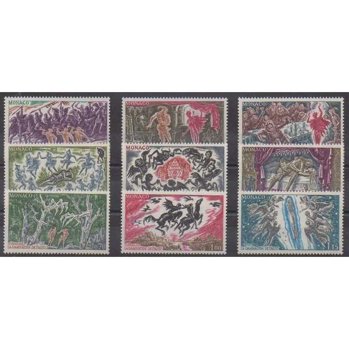Buy this set of stamps of Monaco of the year 1969 (Nb 779/787).