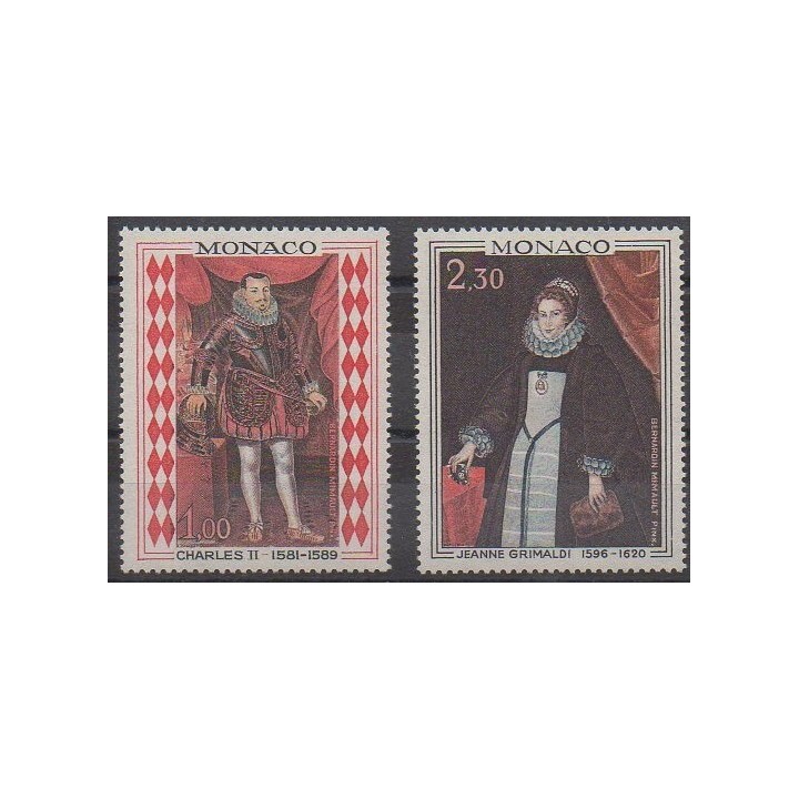 Buy this set of stamps of Monaco of the year 1968 (Nb 770/771).
