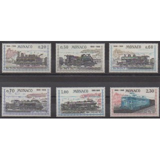 Acheter cette série de timbres de Monaco de l'année 1968 (No 752/757).