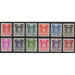 Timbres  - Sarre - 1949 - No S27/S38