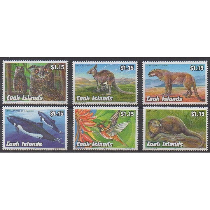 Buy this set of stamps of Cook Islands of the year 1992 (Nb 1043/1048).