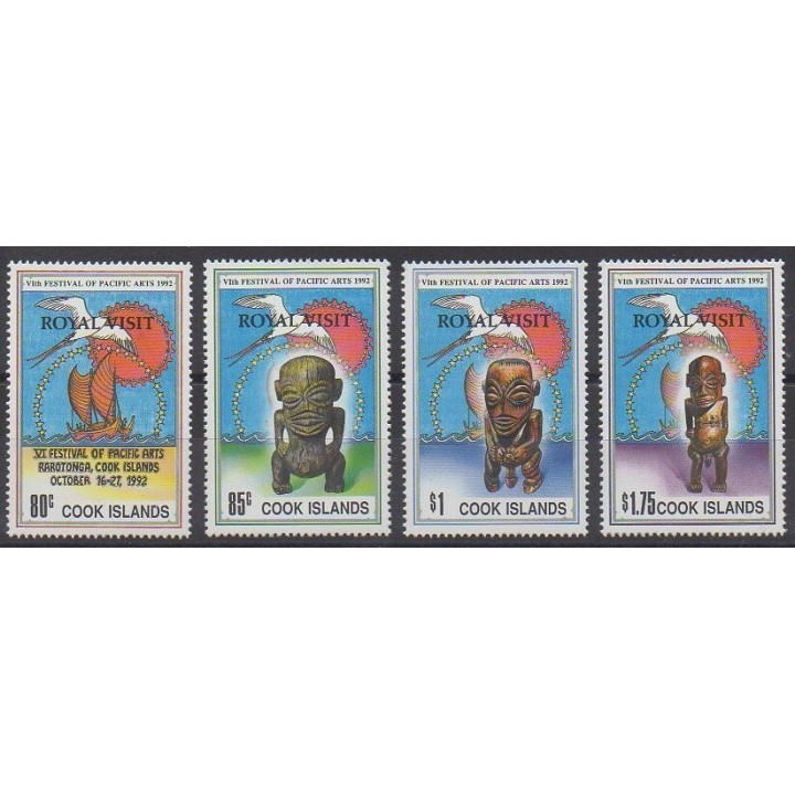 Buy this set of stamps of Cook Islands of the year 1992 (Nb 1059/1062).