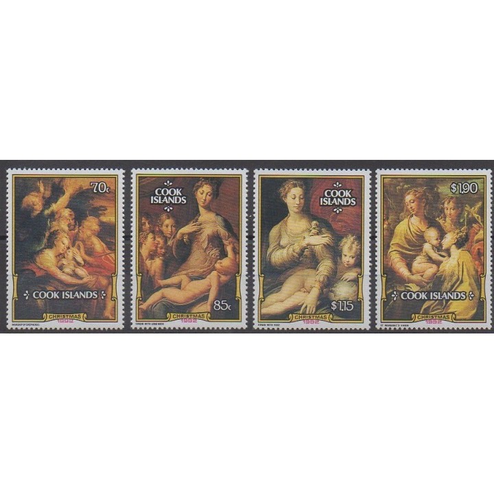 Acheter cette série de timbres des îles  Cook  de l'année 1992 (No 1067/1070).