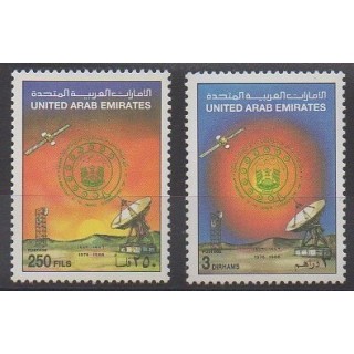 Buy this set of stamps of United Arab Emirates of the year 1986 (Nb 191/192).
