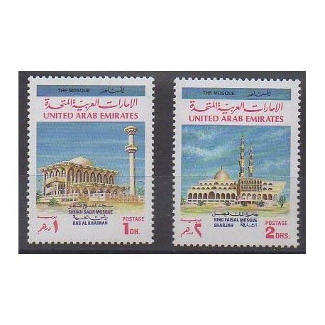 United Arab Emirates - 1991 - Nb 321/322 - Religion