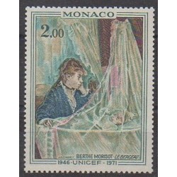 Monaco - 1972 - Nb 877 - Paintings