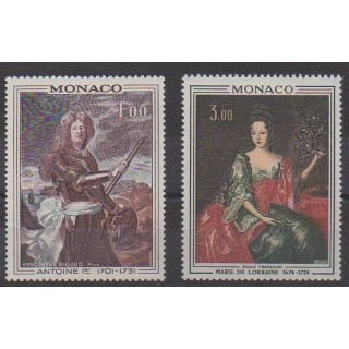 Buy this set of stamps of Monaco of the year 1972 (Nb 874/875).