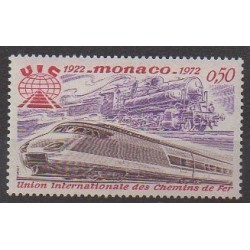 Monaco - 1972 - Nb 879 - Trains