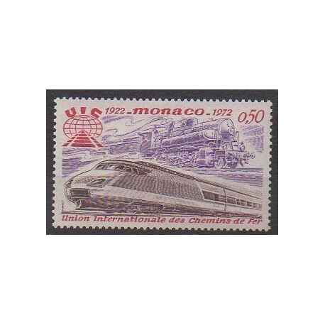 Monaco - 1972 - No 879 - Chemins de fer