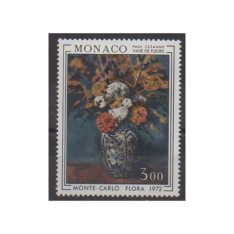 Monaco - 1972 - No 886 - Peinture