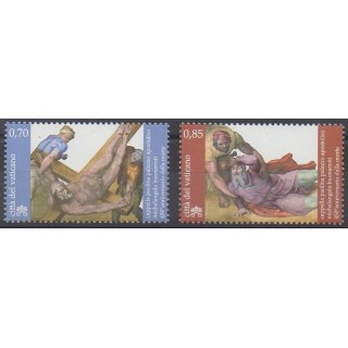 Acheter cette série de timbres du Vatican de l'année 2014 (No 1678/1679).