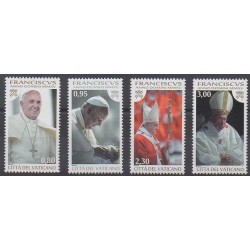 Vatican - 2015 - No 1680/1683 - Papauté