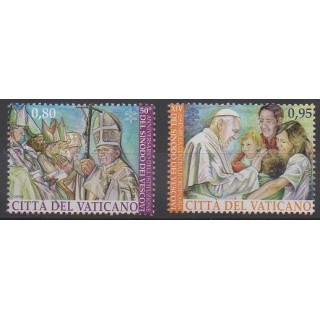 Buy this set of stamps of Vatican of the year 2015 (Nb 1693/1694).