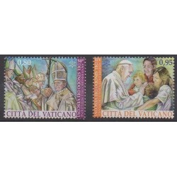 Vatican - 2015 - No 1693/1694 - Papauté