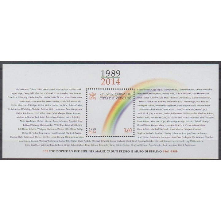 Acheter ce feuillet du Vatican de l'année 2014 (No F1672).