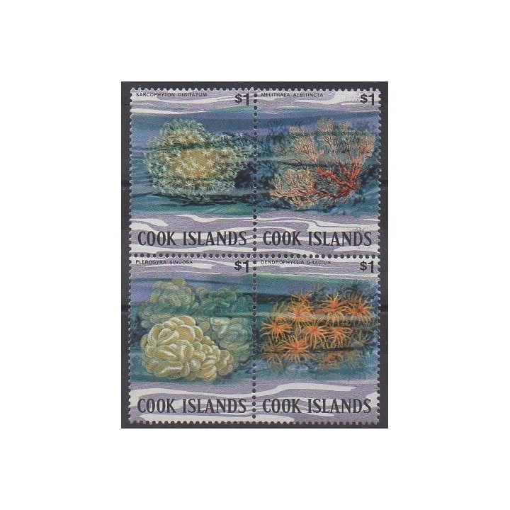 Acheter cette série de timbres des îles  Cook  de l'année 1981 (No 647/650).