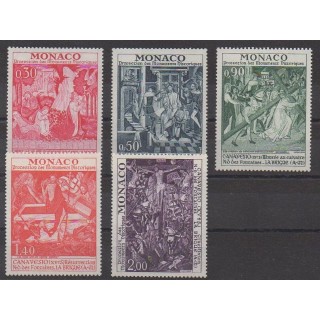 Buy this set of stamps of Monaco of the year 1972 (Nb 905/909).